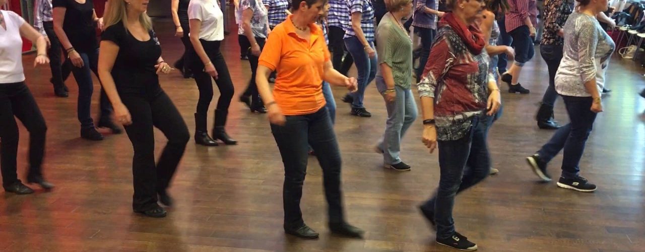 What was the first line dance song?