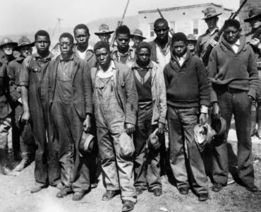 What were the Scottsboro 9 accused of?