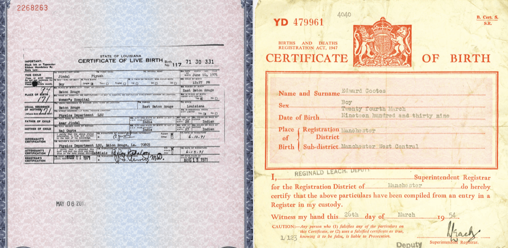 What's the difference between a long form and short form birth certificate?