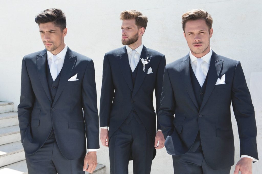 When should men get wedding suits?