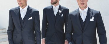 When should men get wedding suits?