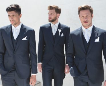 When should men get wedding suits?