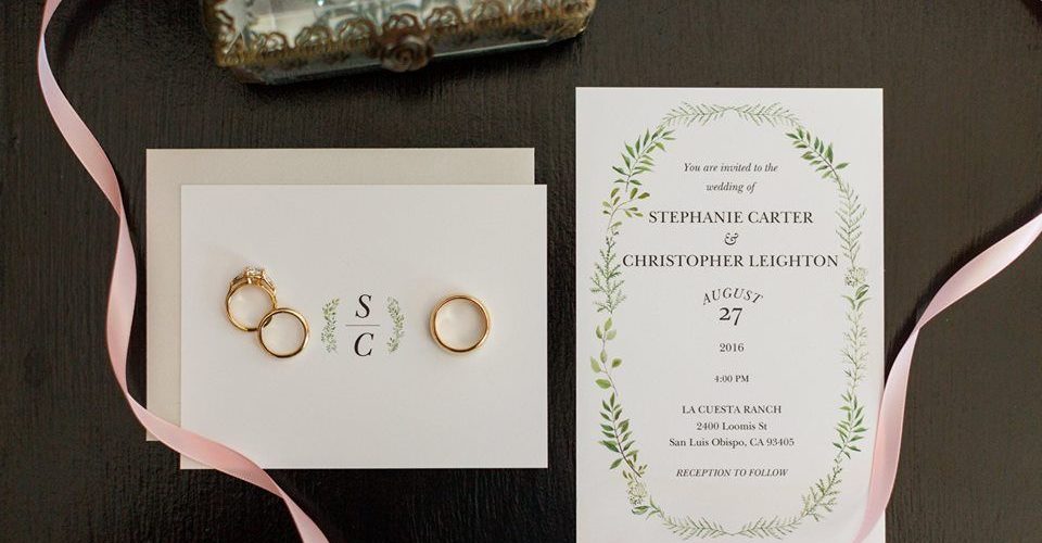 When should wedding invitations be sent out?