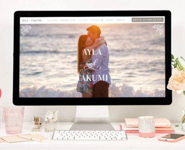 When should you create a wedding website?