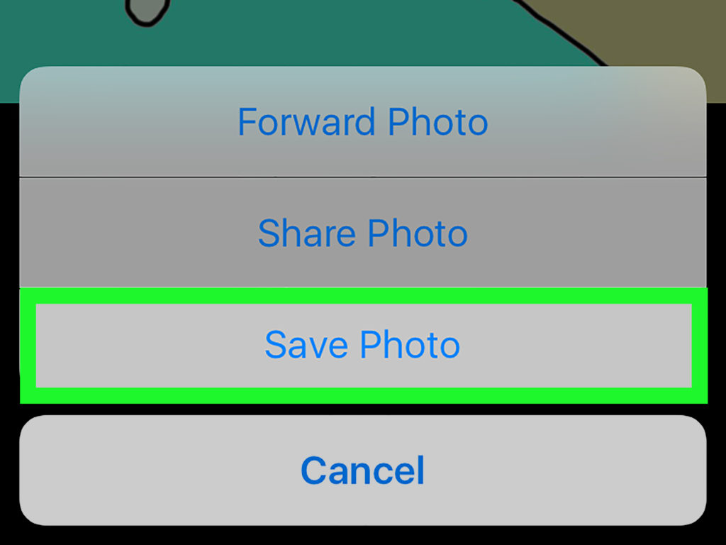 Where are saved images on iPhone?