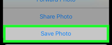 Where are saved images on iPhone?