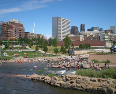 Where can I park overnight in downtown Denver?