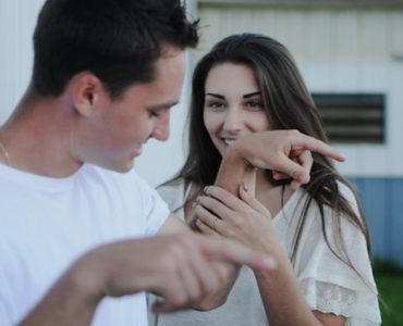 Where do most guys meet their girlfriends?
