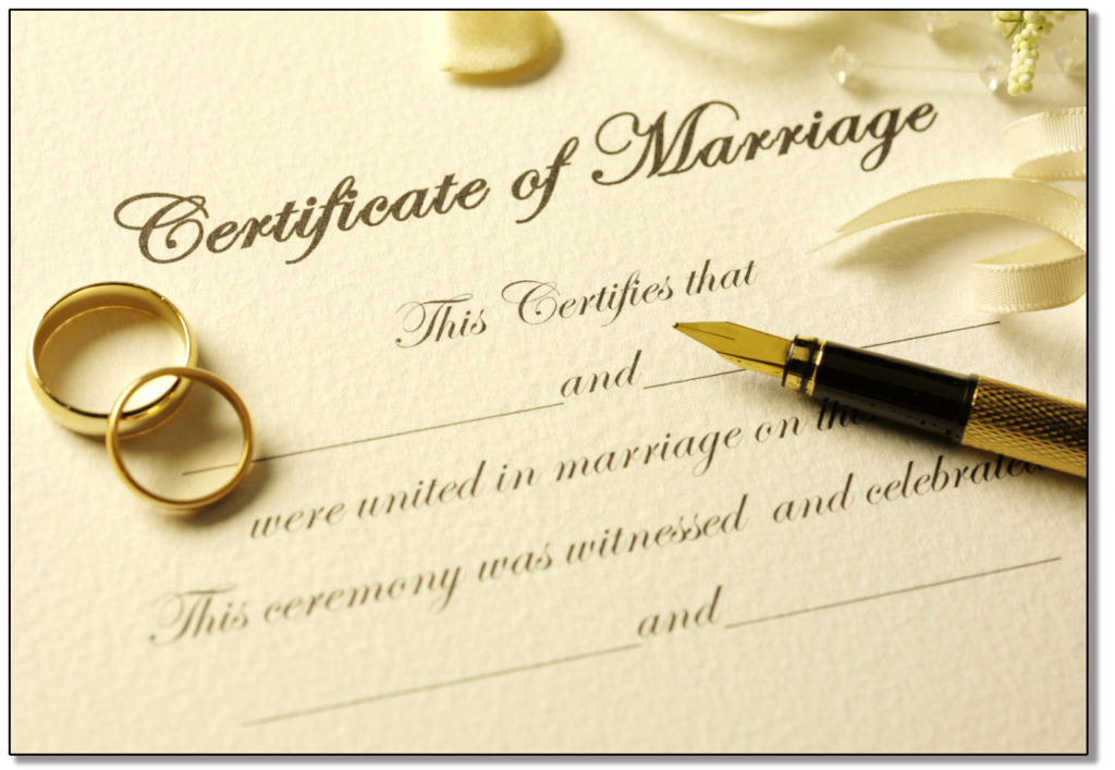 Where do you get a marriage license in New Mexico?