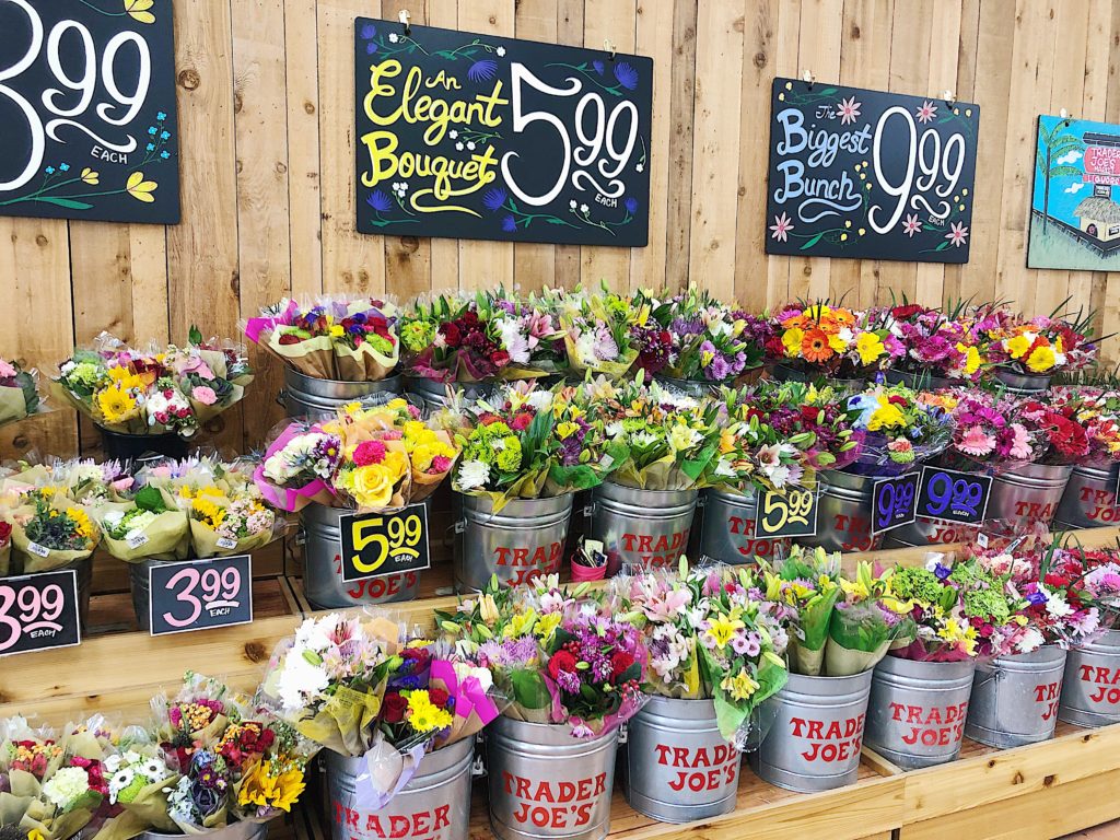 Where does Trader Joe's get their flowers from?