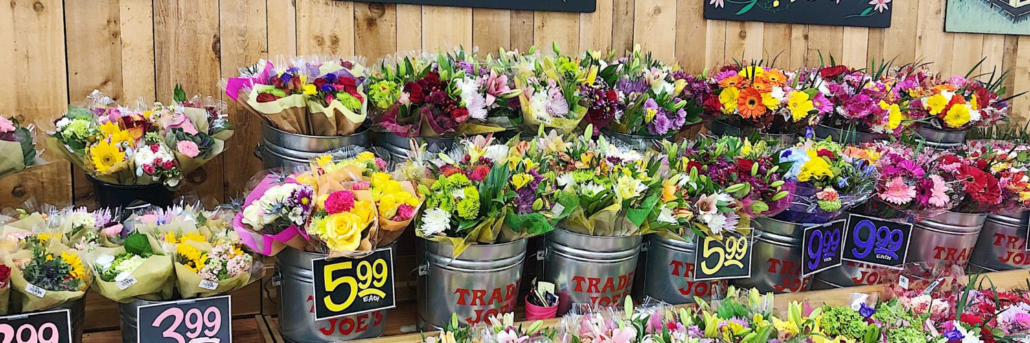 Where does Trader Joe's get their flowers from?