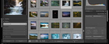 Where is Lightroom library stored?