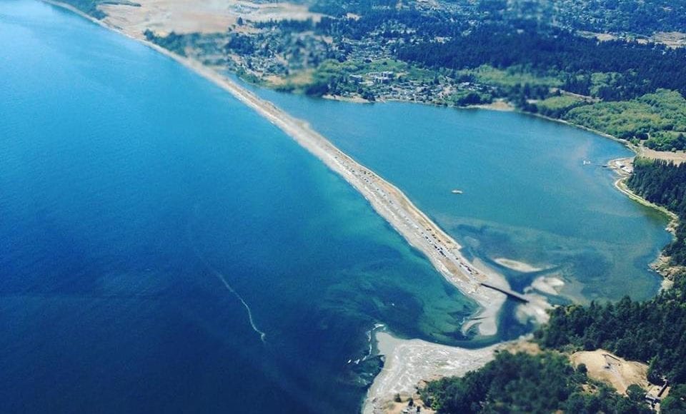 Where is the Esquimalt Lagoon?