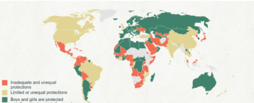 Which country has the lowest marriage age?