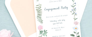 Who gets invited to an engagement party?