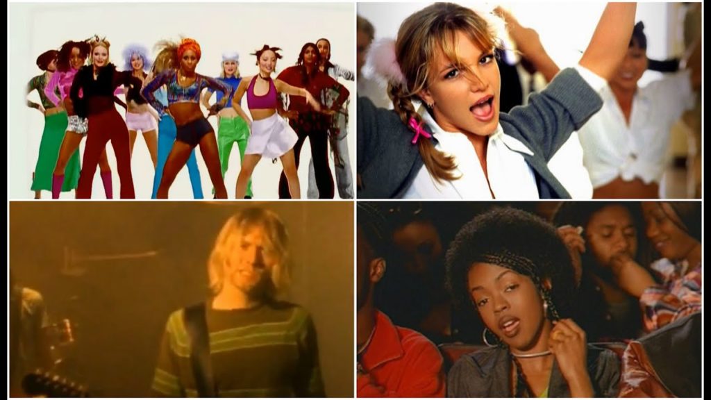 Who has the most Top 10 hits in the 90s?
