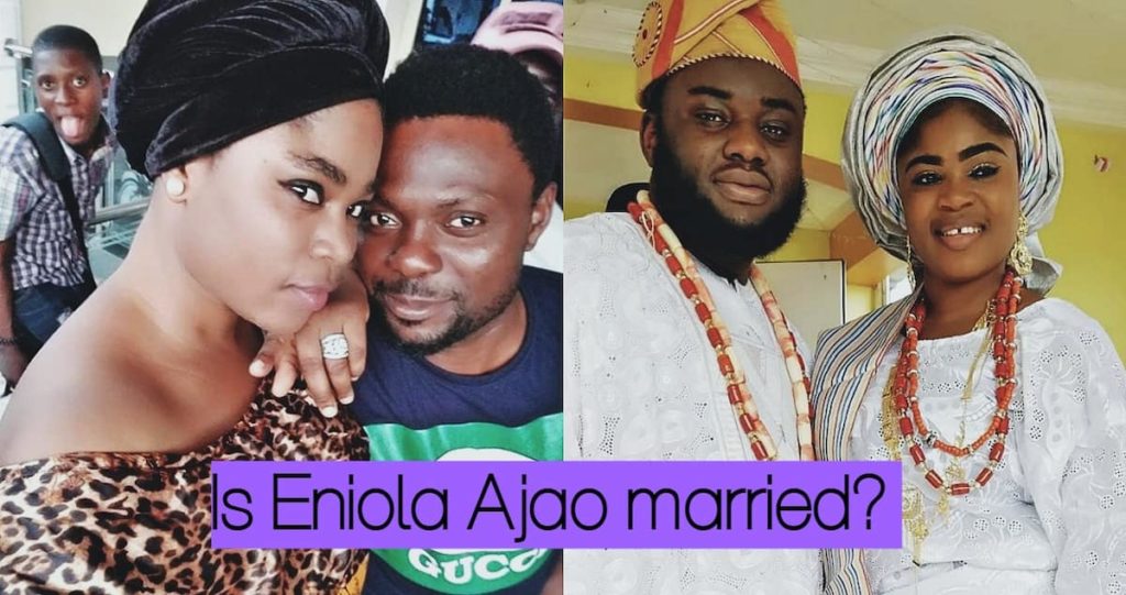 Who is the father of Eniola AJAO baby?