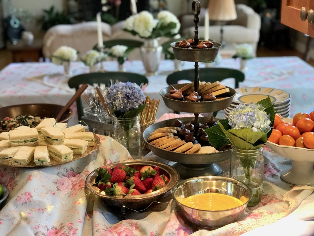 Who pays for bridal shower luncheon?