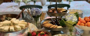 Who pays for bridal shower luncheon?