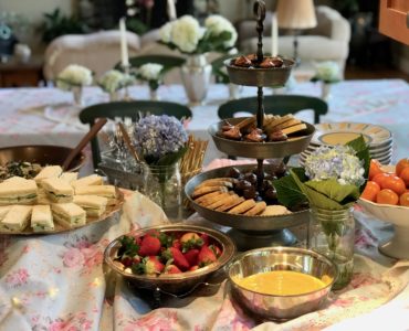 Who pays for bridal shower luncheon?
