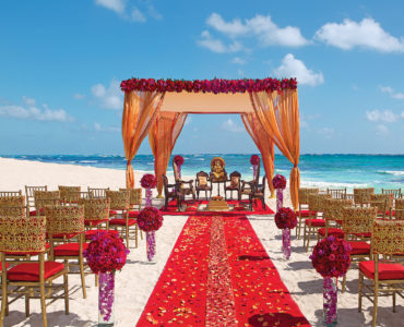 Who pays for what at a destination wedding?