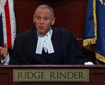 Who pays the judge Rinder cases?