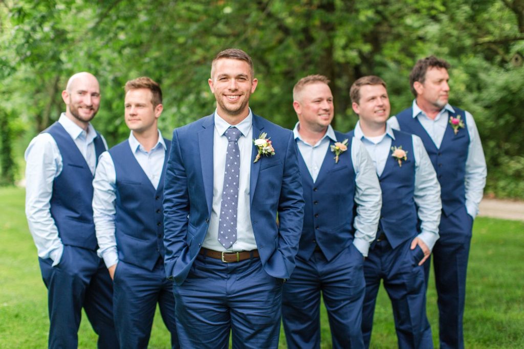 Who should pay for groomsmen suits?