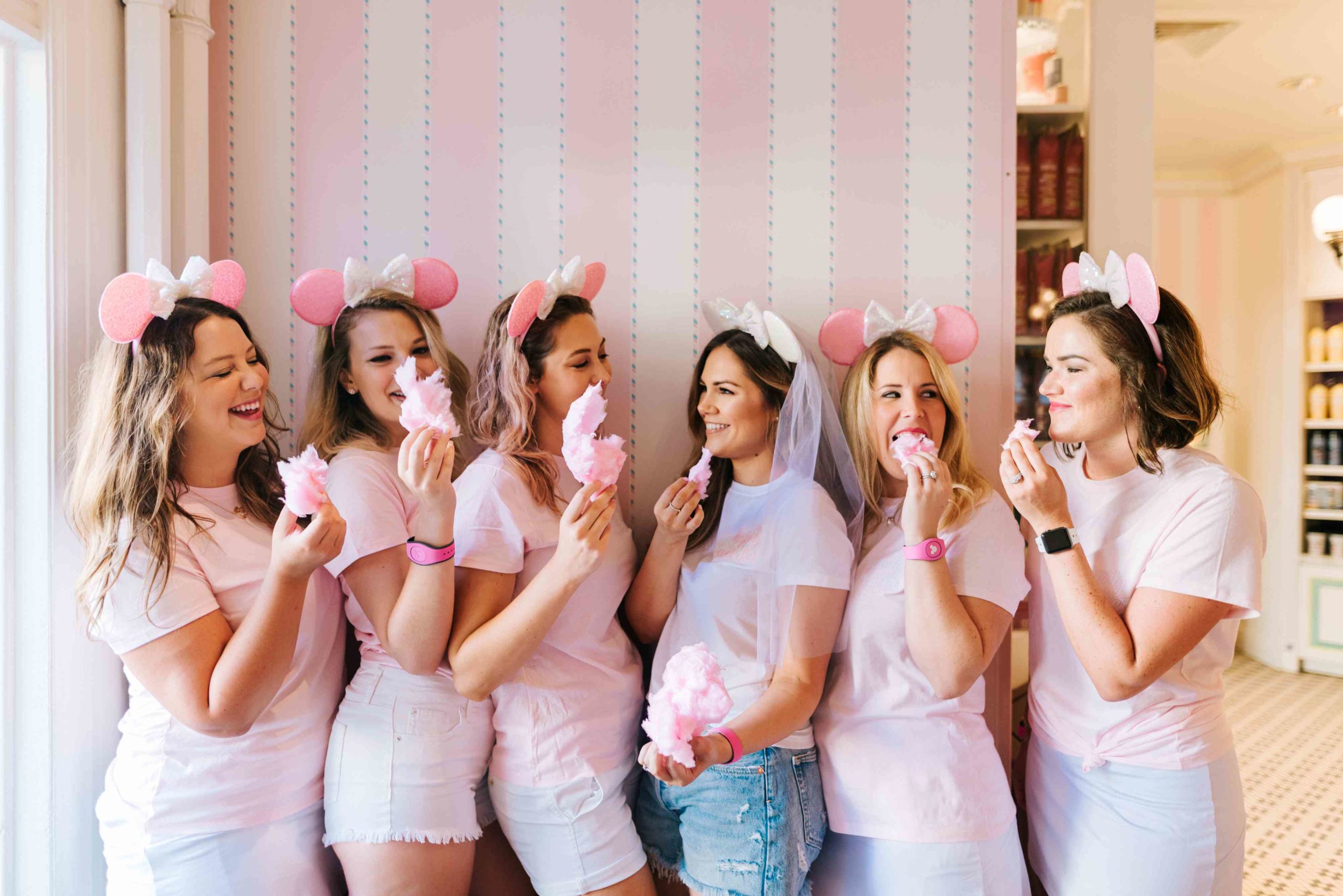 Who usually attends a bachelorette party? 