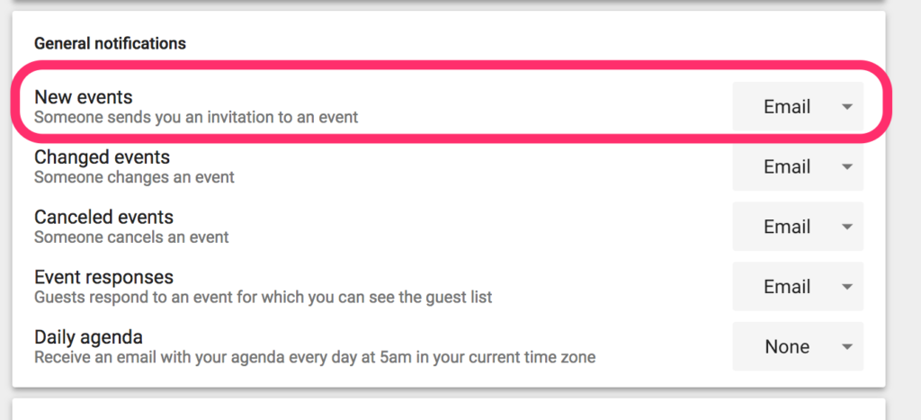 Why am I not getting Google Calendar invites?