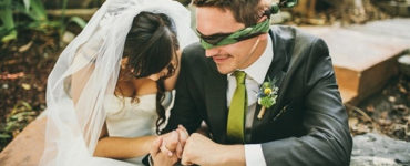 Why can't couples see each other before wedding?