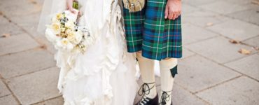 Why did Irish brides wear blue?