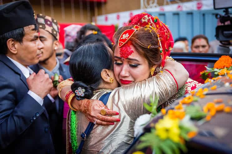 Why do Indian brides cry after their wedding?