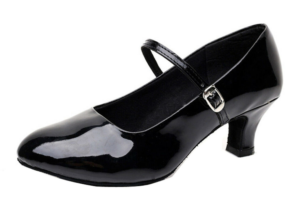 Why do ballroom dancers wear leather soled shoes?