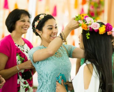 Why do brides have bridal showers?