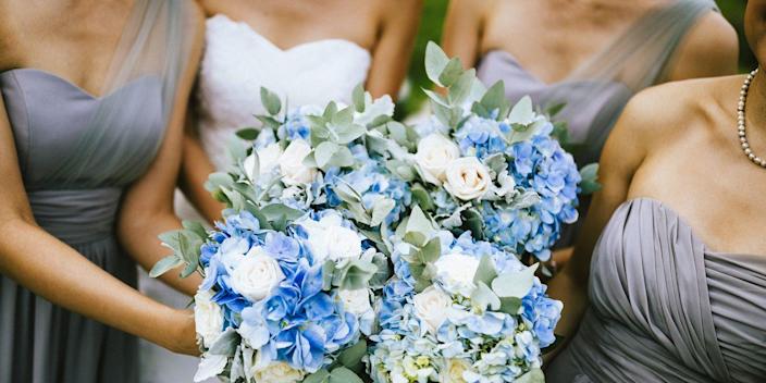 Why do brides wear something blue?