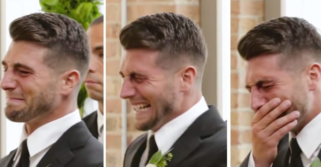 Why do grooms cry at weddings?