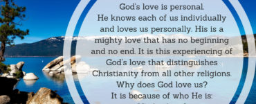 Why does God love us so much?