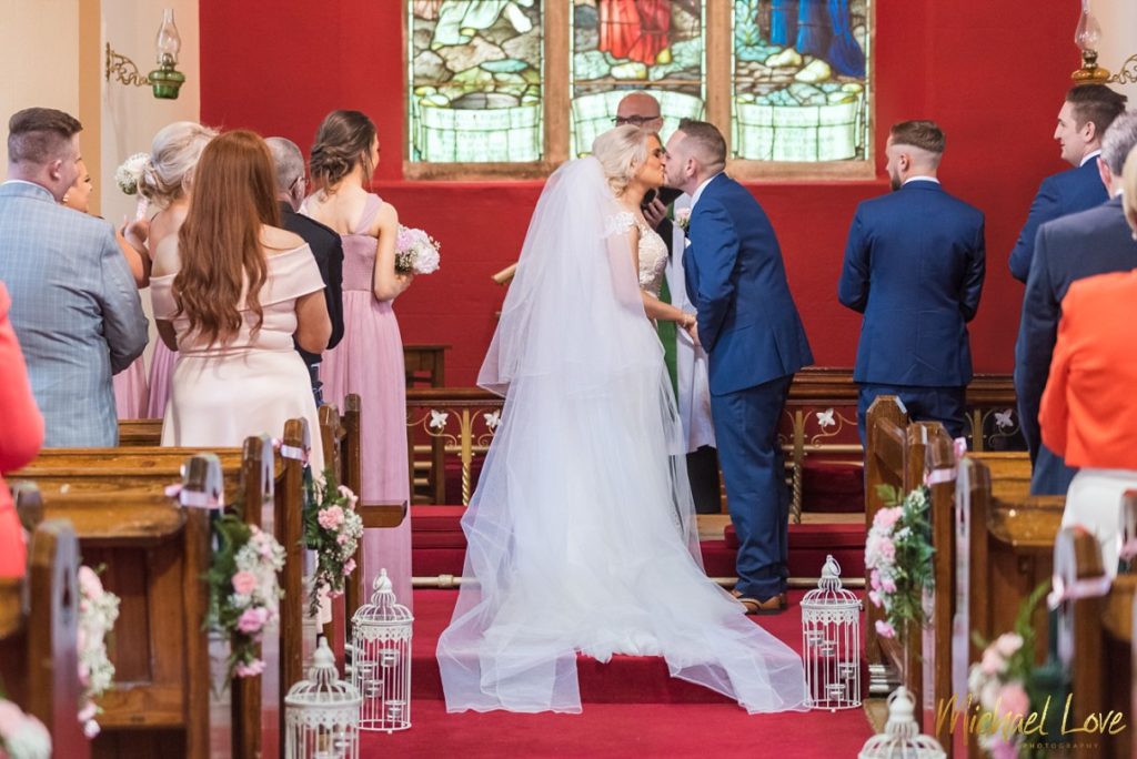 Why does the bride stand on the left?