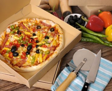 Why pizza boxes are square?