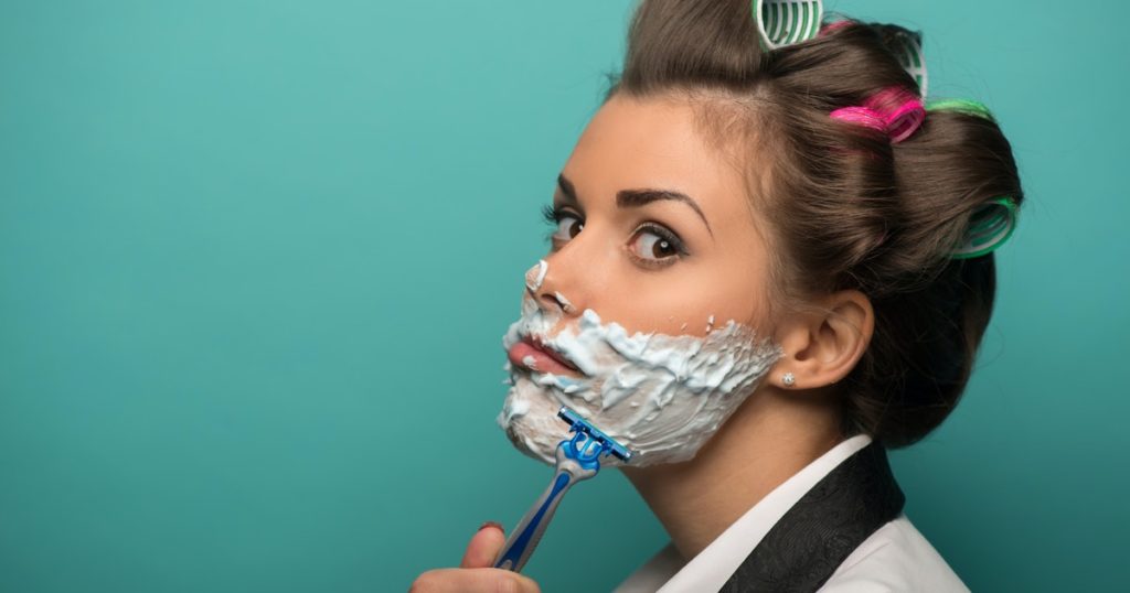 Why should you not shave your face?