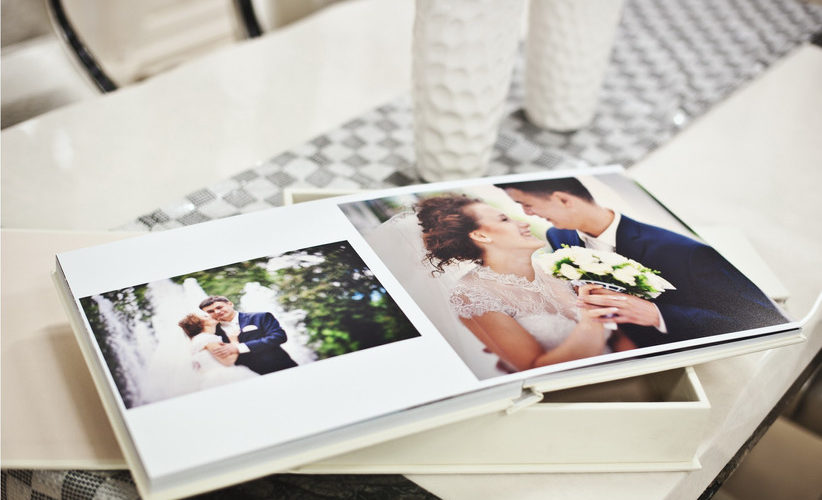 A photo album of your wedding